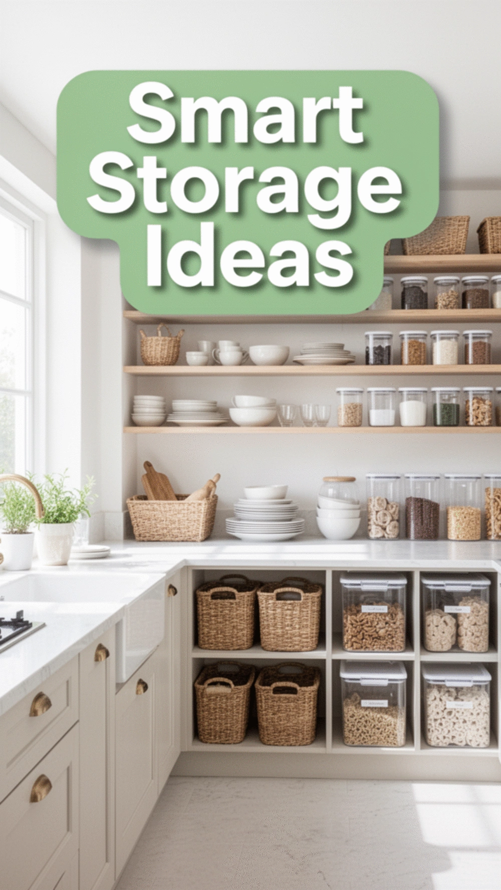 Smart Storage Solutions: Transform Your Kitchen Space with Style