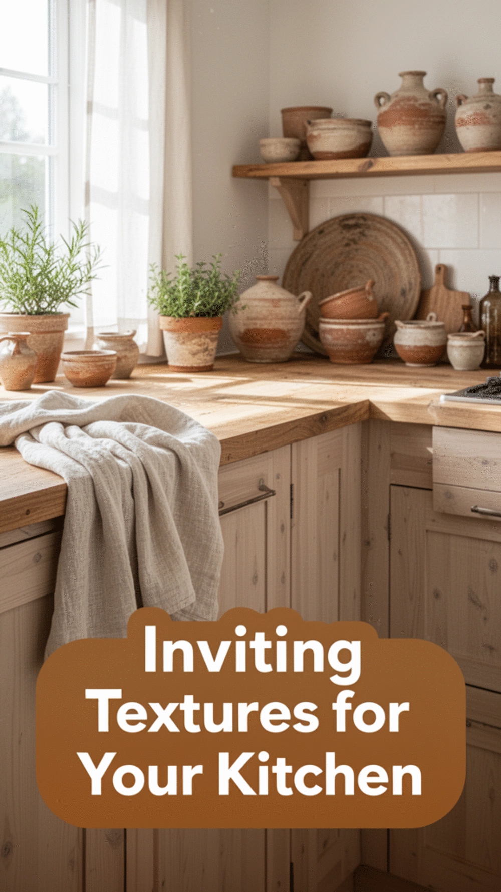 Cozy Textured Elements to Enhance Your Kitchen's Warmth