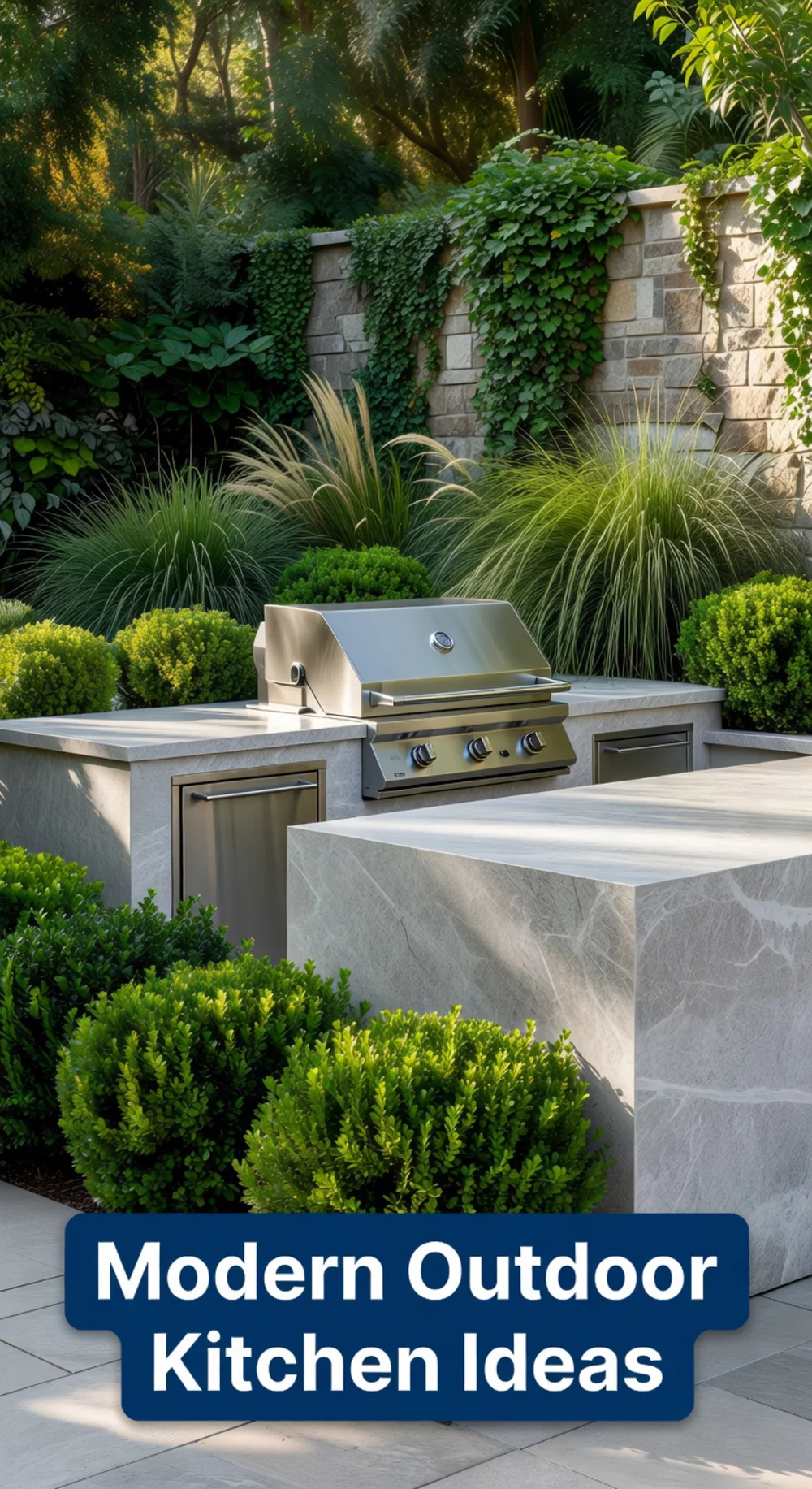 Modern Outdoor Kitchen Ideas for Stylish Dining