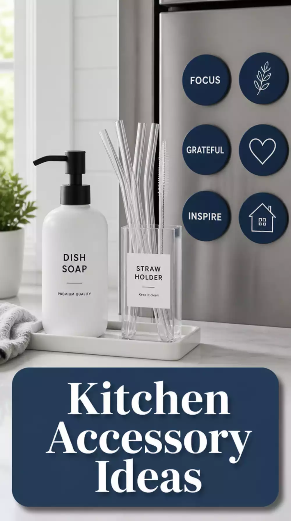 The Small Kitchen One-Colour Accessory Edit That Makes Everything Look Intentional