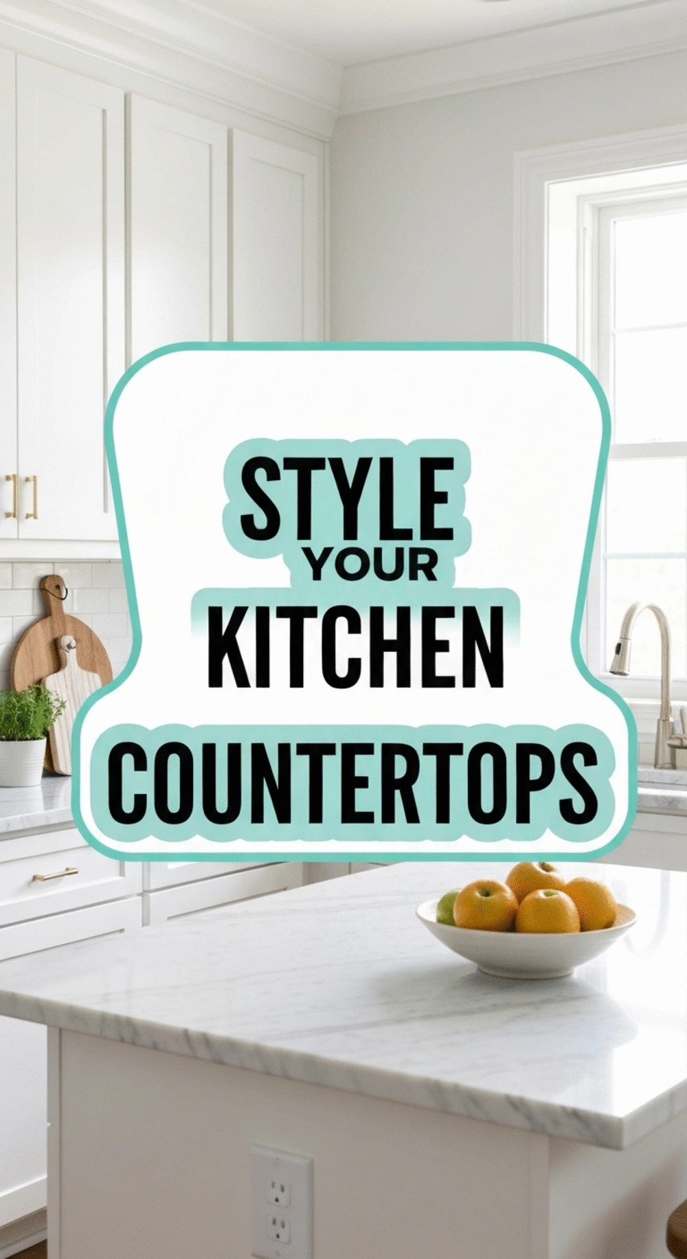 How to style your kitchen countertops without clutter