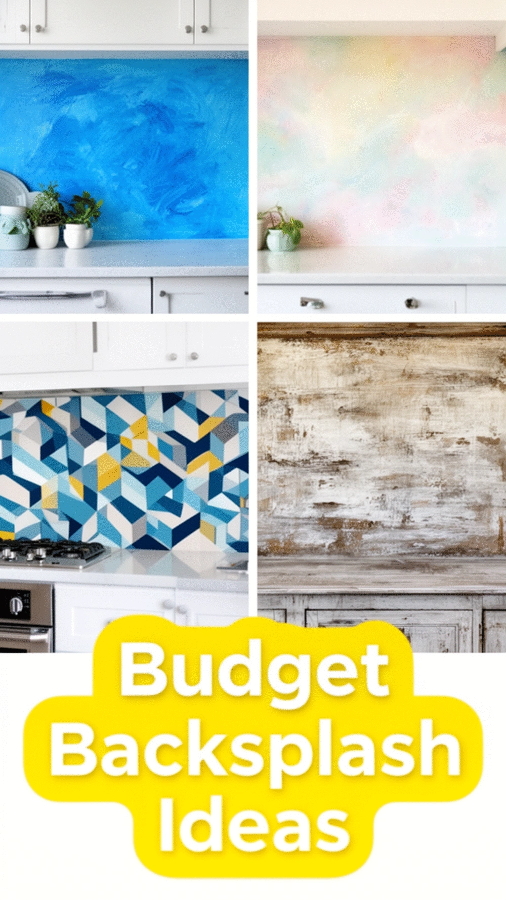 The Painted Kitchen Backsplash Trick That Costs Less Than Twenty Dollars