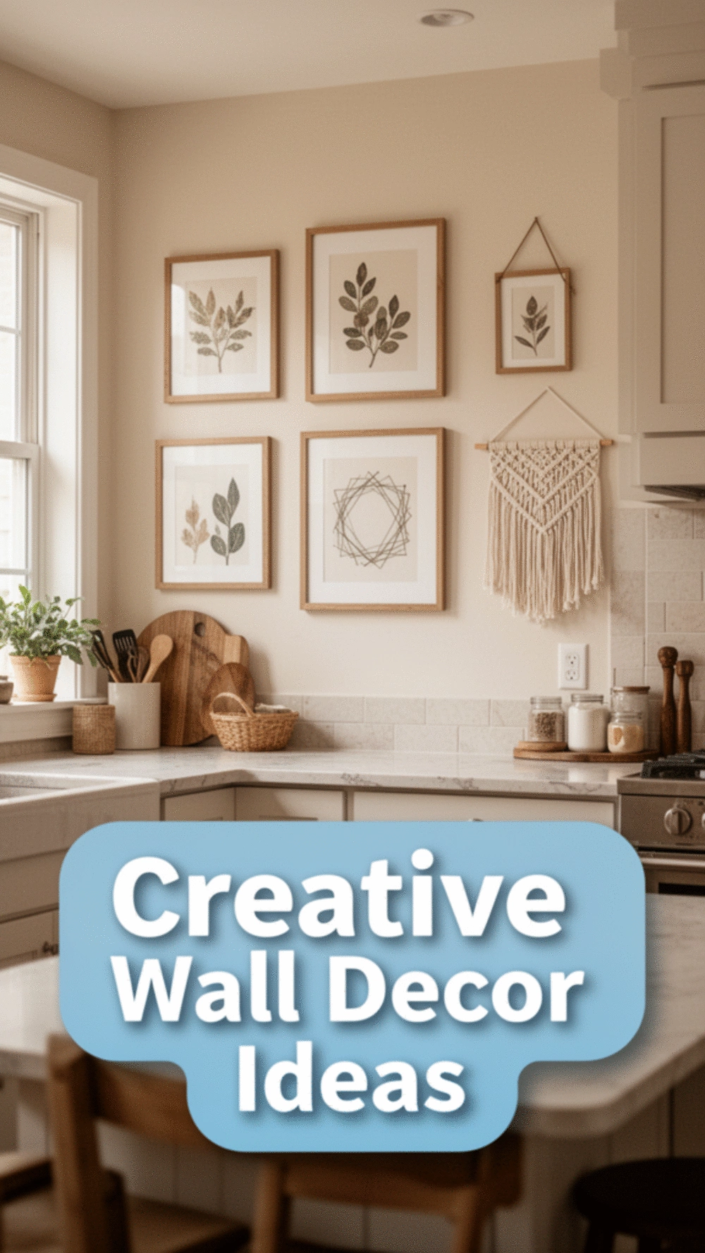 Transform your kitchen with artful wall decor ideas for a personalized touch