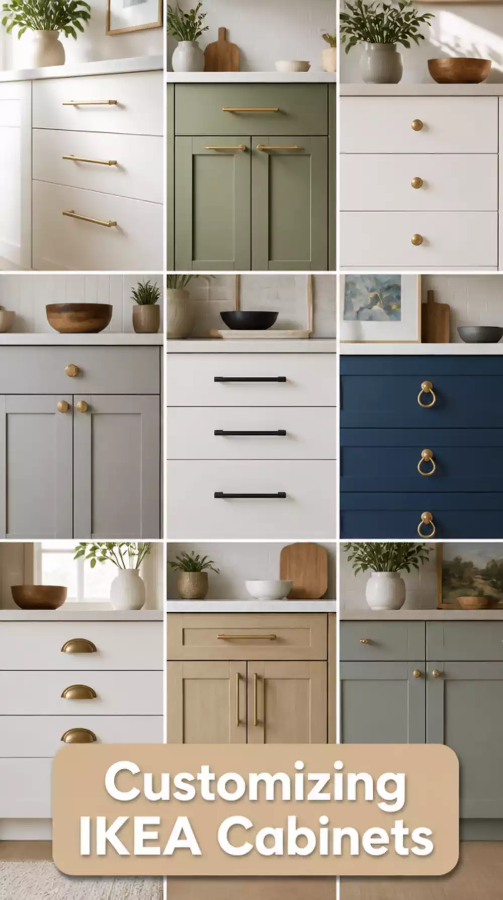 The Hardware Swap Trick That Makes IKEA Kitchen Cabinets Look Custom